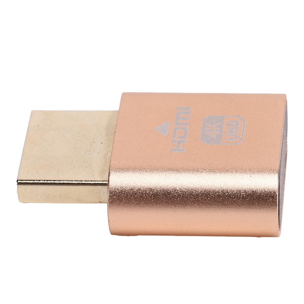 Интерфейс Мультимедиа Высокой Четкости Заглушка Эмулятор Дисплея 4K с Горячей Заменой(Золото )