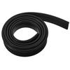 Natural Rubber Squeegee Replacement Rubber, 105cm, Cuttable To Size, Replacement Squeegee for Window and Glass Cleaning, Professional Use (Black)