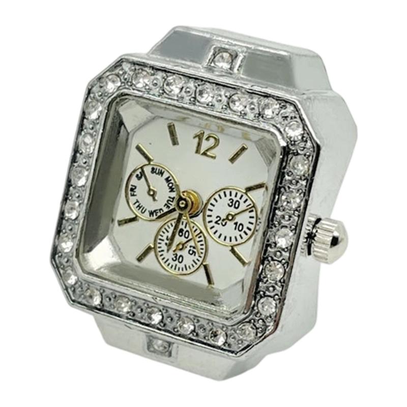 Fashion Ring Alloy Hand Jewelry Accent With Polished Metallic Finish for Daily Wear, Party Looks and Streetwear Styling