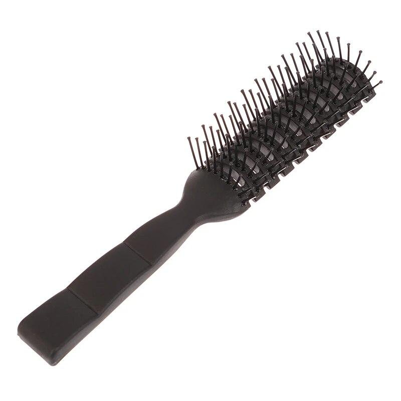 Расческа для укладки прямых вьющихся волос, устойчивая к высоким температурам, антистатическая расческа для массажа головы, расческа для запасных ребер, пластиковая расческа с масляной головкой
