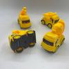 Mini Toys Pull-back Engineering/military/fire Engine vehicles/Sanitation Truck -16pcs