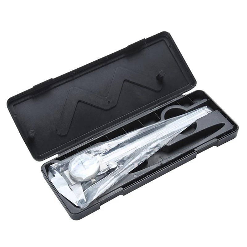 0,02 мм высокоточный штангенциркуль с нониусом 0-150-200 мм антивибрационный пахометр циферблатный штангенциркуль металлическая линейка глубиномерный инструмент