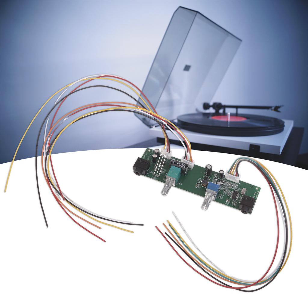 Основная плата проигрывателя с аудиовходом, совместимым с Bluetooth, плата фонографа, запасная часть для ремонта проигрывателя виниловых пластинок