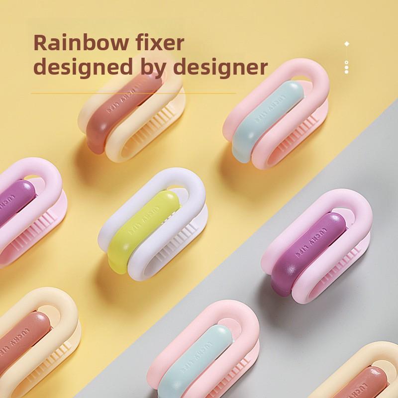 Держатель для одеяла «Радуга», Бесследный, Безопасный, Невидимый держатель для простыни, Пододеяльник без игл, Зажим для простыни