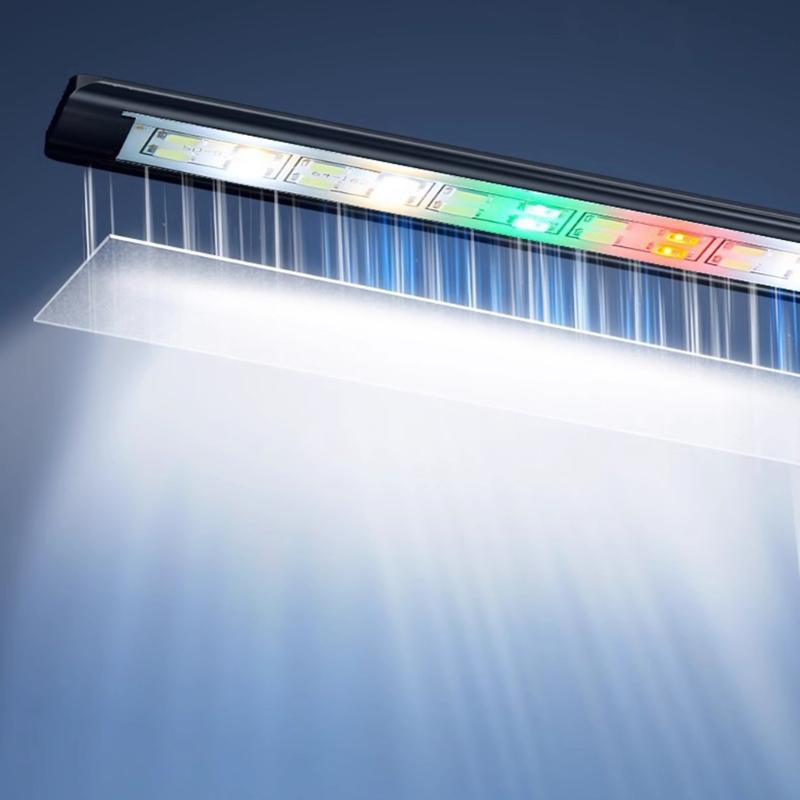 Marine Aquarium LED Light Bar for Plant Growing for Reef-Tanks Saltwater Coral-Fish Marine LED Light Lighting