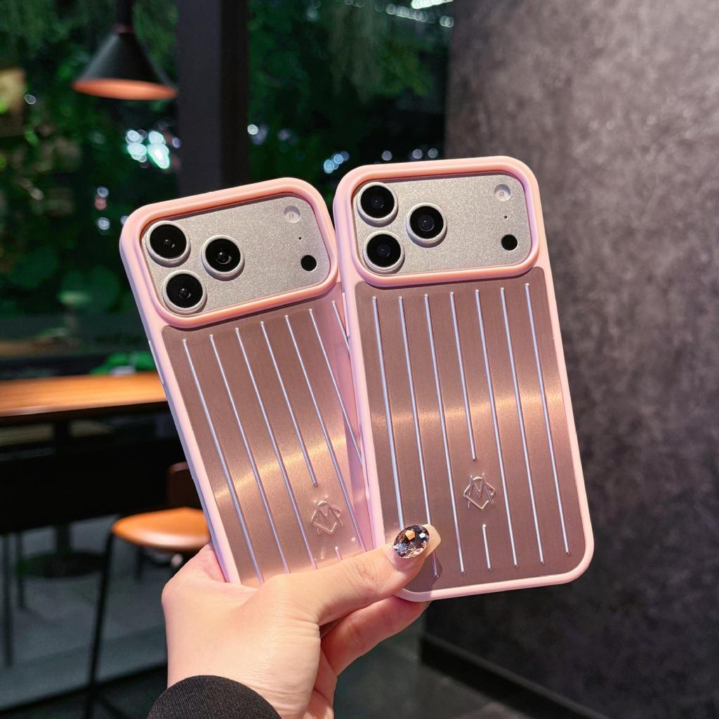 Применимо к чехлу для мобильного телефона iPhone17 Rimowa из алюминиево-магниевого сплава простой и продвинутый защитный чехол для Apple 16promax