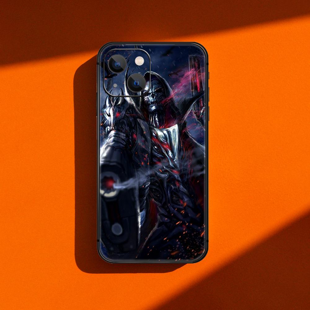 Модный арт-чехол для телефона с изображением черепа ужасов для iPhone Samsung Galaxy Redmi Xiaomi Oppo OnePlus Note SA 7 8 9 10 11 12 13 14 20 21 22 23 53 54 Pro Max Ultra