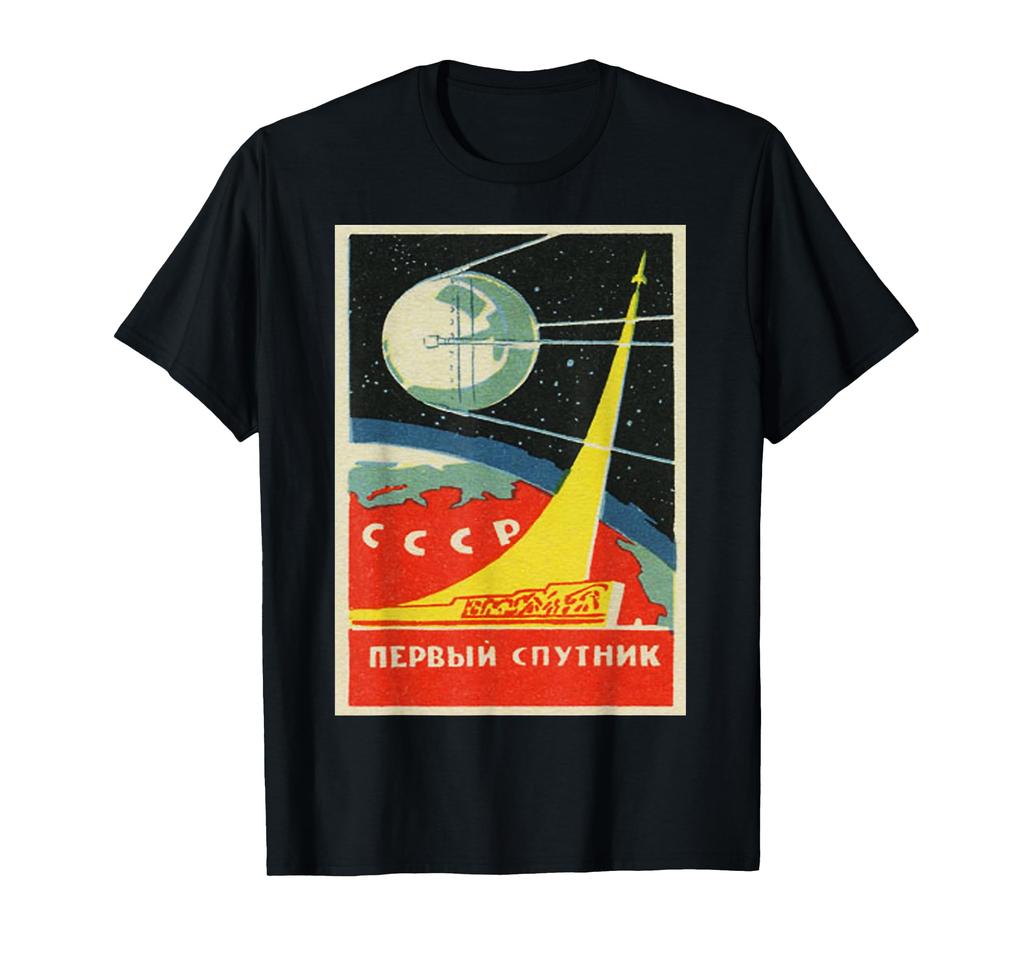 Soviet Union Soviet CCRP Space Program, Vintage Look T-Shirt