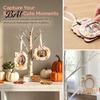 Customizable Photo Frame Mini Halloween Picture Frame, Small Cute Ghost Pumpkin Ornament, Autumn Home Decor Decorative Postcard Holder for Tree,