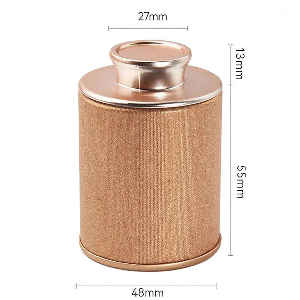 1 шт. пустая маленькая банка для чая, бытовая герметичная банка, мини-банка для хранения загара, зеленый, черный чай