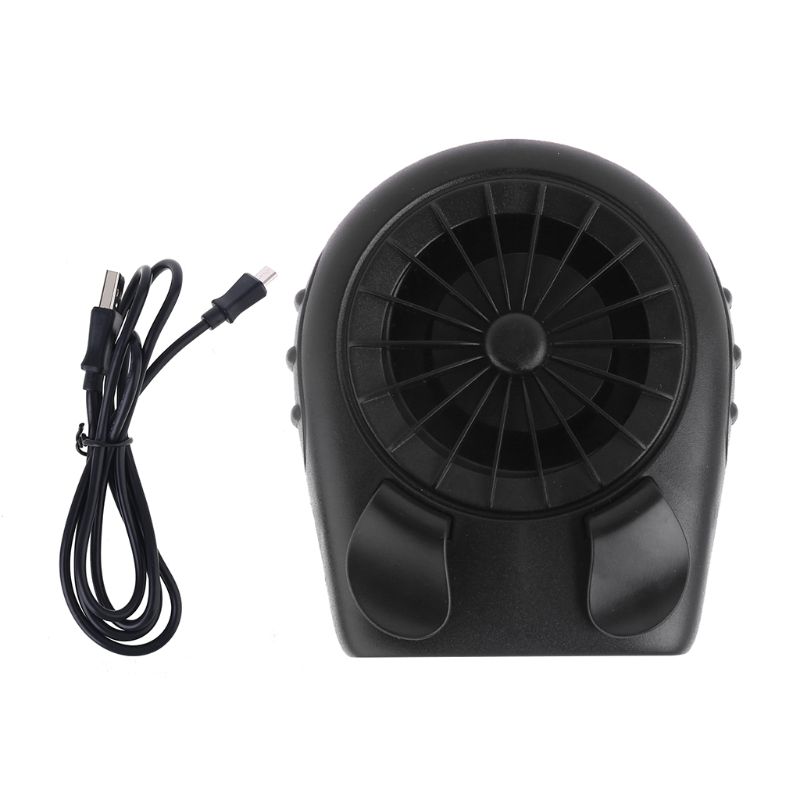 Handsfree Small Cooling Fan Mini Waist Clip Fan Portable Fan USB Rechargeable