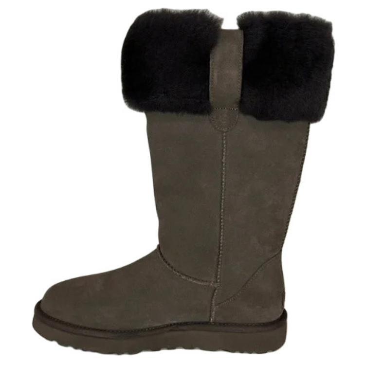 UGG Suhenny Tall Warm Comfortable Versatile Knee-High Snow Boots Women Boots Dark-Brown 1153513-CHO