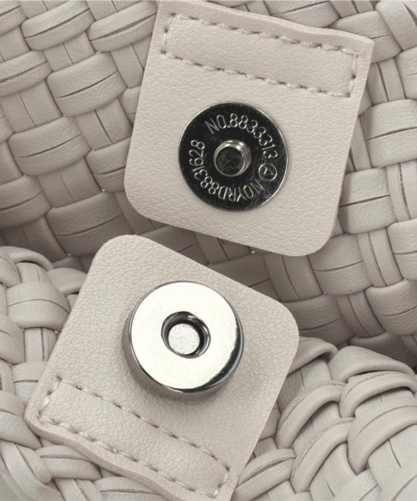 David Jones Bastille Сумка-тоут на плечо ручной работы из плетёной кожи_Цвет Oxford Tan(Cm8275)