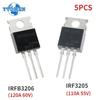 5 шт. IR MOSFET Транзистор IRF3205 IRFB3206 TO-220 N-канал MOS TO220 Набор транзисторов IRF3205PBF IRFB3206PBF