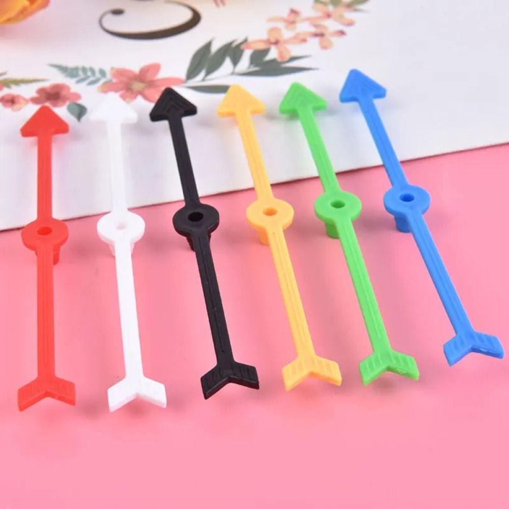 6PCS Pointer Spinner Arrow Children's Toy Board Game Arrow Plastic Rotating Arrow Game Accessories