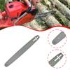 Chain Saw Guide Bar Replacement Metal Silver Professional High Accuracy Wear Resistant Repair Parts