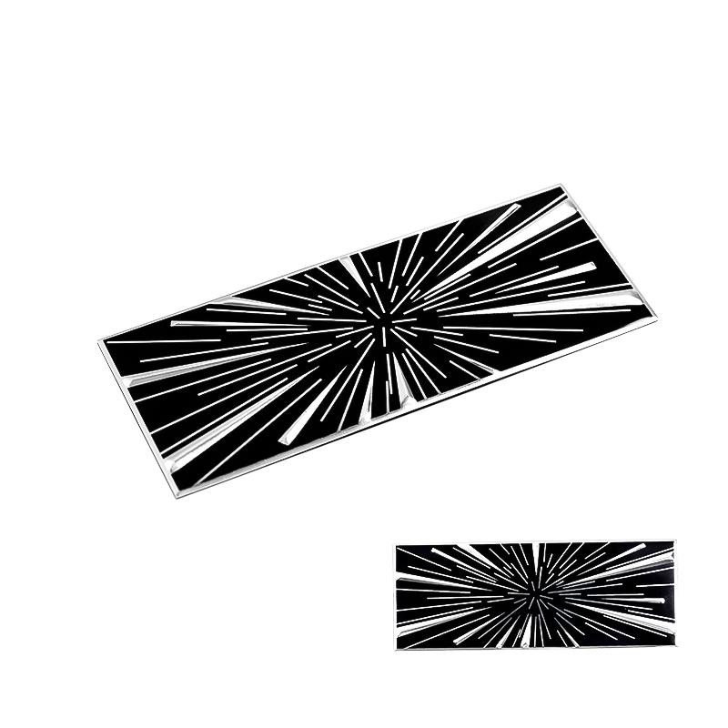 Emblem Stickers Model3 Highland Time Space Tunnel Logo Trunk Badge Decals For Tesla Model 3 Y S X 2017-2025 Accessories