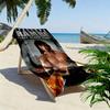 Rambo First Blood Print Beach Towel, Large Soft Quick Dry Towel for Beach Camping Swimming