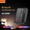 8-битная карта захвата видео 8K HDMI Charm VC308K для прямых трансляций, камеры, телефона, USB-трансляции экрана, сверхчеткий выходной контур.