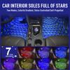 Automobile Interior Decoration Light Soles Full Of Star Atmosphere Lamps Car USD Atmosphere Sound Control Decoration Accessories