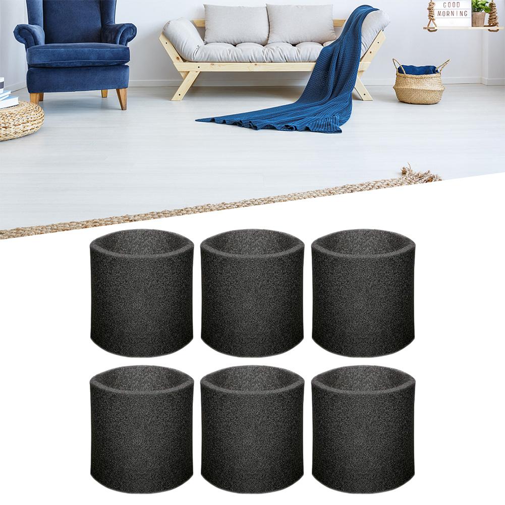 Для магазина Для пылесоса 90304 Совместимый набор поролоновых фильтров-чехлов - Шесть штук для поддержания производительности пылесоса и контроля пыли