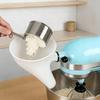 Воронка для муки для миксера Kitchen Aid Artisan, Подходит для KSM150, Фильтр-насадка из АБС-пластика для предотвращения переполнения и загрязнения