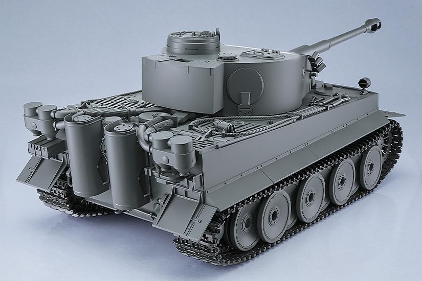 Масштабная сборная пластиковая модель PLAMAX Tiger I 1/12