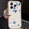 White Gardenia Floral Pattern Case For Xiaomi 14T 13T 11T Pro Funda Redmi Note 14 13 Pro 5G 4G 12 11 Shockproof Bumper Silicone Cover