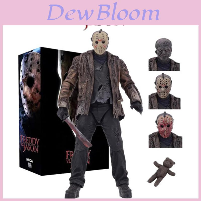 Neca Фигурка Действия Фредди Против Джейсона Модель Джейсона Вурхиза Подвижная Игрушка Коллекция С Изысканным Дизайном