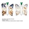 Unique Birthday Present for Friends 2Pcs Acrylic Butterfly Money Holder Hanging Ornaments, Decorative Cash Pendant Christmas Gift Decoration