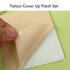 Tattoo Cover Up Patch 100pcs Waterproof Invisible Tattoo Tape Sweatproof Skin Friendly High Adhesive Invisible for Birthmark