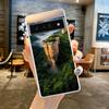 Для Google Pixel 10 Pro Прозрачный Чехол для Телефона Pixel 9 Pro XL Pixel 8 Pro 9A 8A 7A 7 6A 6 Pro Мягкий ТПУ Чехол Пейзаж с Горными Вершинами