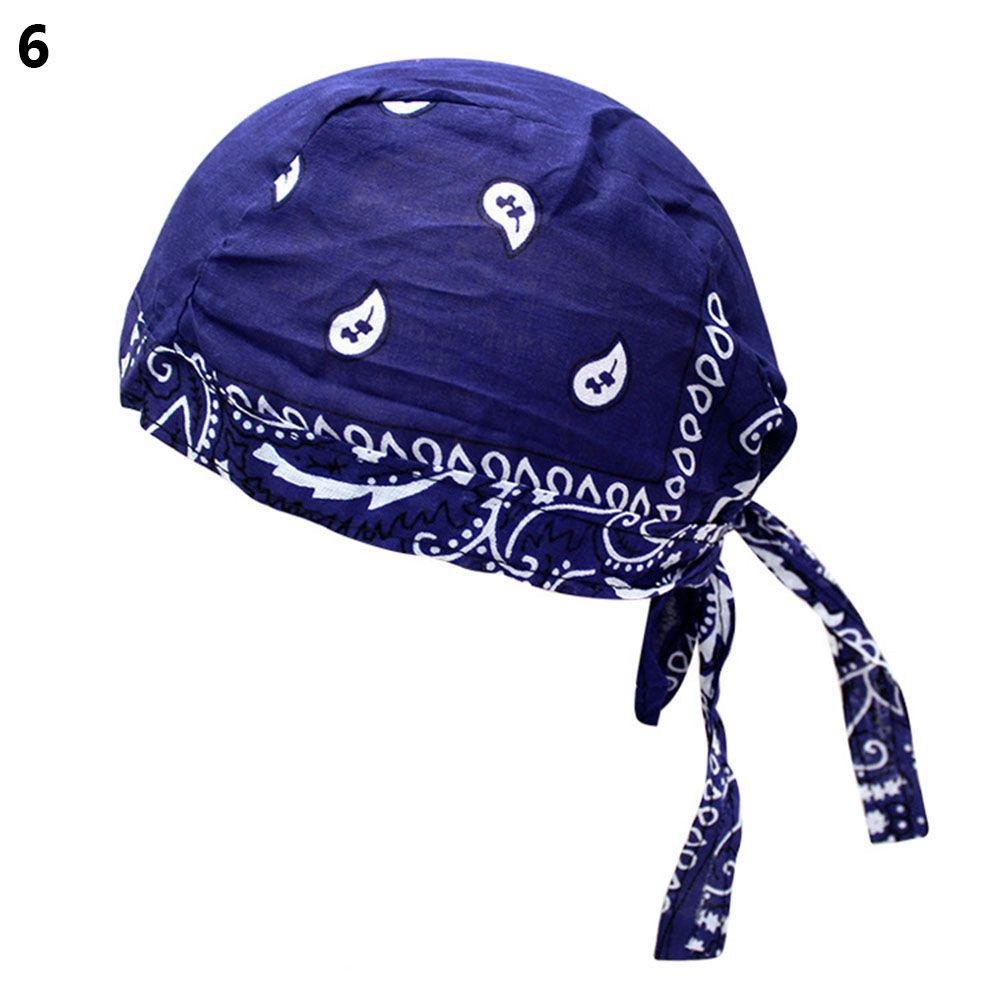 Pirate Cap Headband Quick Dry Cap Cycling Bandana Helmet Liner Bicycle Headscarf Cycling Caps