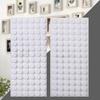 1000 Pcs | 500 Pairs | 0.59inch Diameter | 100% Nylon | Hook and Loop Fastener Self Adhesive Strong Round Circle Sticky Sticker Dots for Arts and