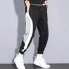 Мужские осенне-зимние брюки, соответствующие цвету, на шнурке, с эластичной резинкой на талии, свободные карманы, толстые теплые свободные мужские спортивные брюки больших размеров с ремешками на щиколотке, спортивные штаны