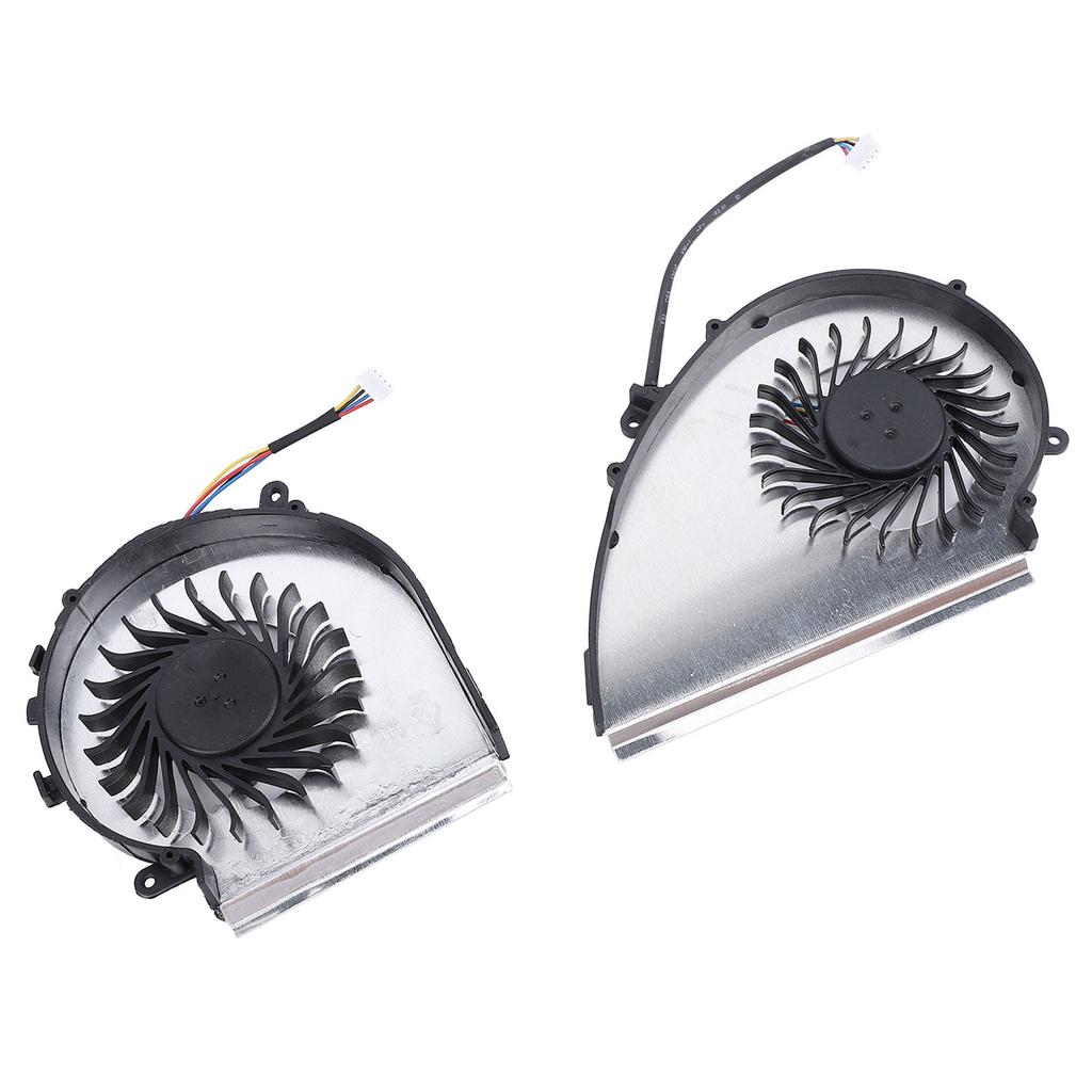 CPU GPU Cooling Fan with Repair Tool Replacement for MSI GE72VR GP72VR GL72VR MS 179B PAAD06015SL 4