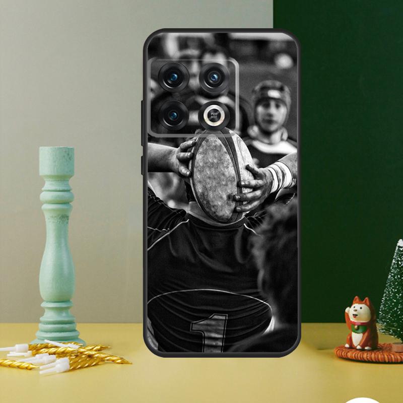 Rugby Ball Phone Case For OnePlus 13 12 11 13R 12R 10R 9 10 Pro 8T 9RT 10T Nord 4 CE 2 3 Lite N20 N30