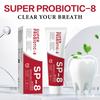 SP-8 Probiotic Toothpaste,Hydroxyapatite Repair for Oral Care Deeply Clean,Removes Stains,Fresh Breath Keep Mouth Health 120g