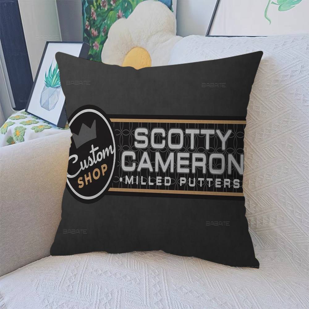 Чехол на подушку с логотипом S-Scotty C-Cameron Декоративный чехол для подушки Чехол для подушки Печатный чехол для подушки Для дивана