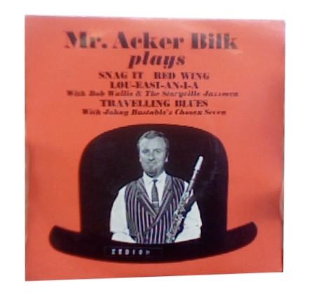 7inch Record ACKER BILK BOB WALLIS HIS STORYV Mr. Acker Bilk Plays ARC52 ARC Records 1965 UK Jazz Used
