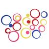 5PCS/Set Removable Wall Art Home Decor 3D Circles Round Decals Wall Stickers Mural