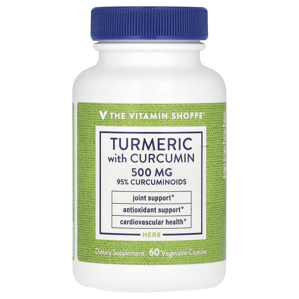 Turmeric with Curcumin, 500Mg, 60 Veggie Capsules