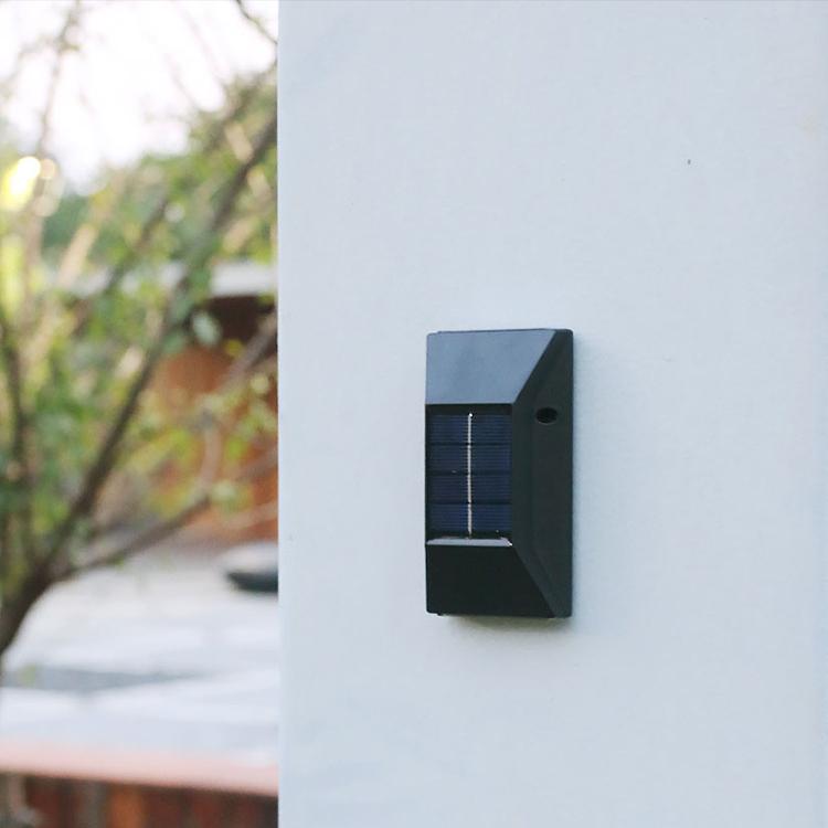 Светодиодный солнечный настенный светильник, уличный водостойкий солнечный светильник, забор, терраса, сад, патио, лестница, уличный пейзаж, украшение для балкона