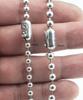 Sheen666 Ball Chain Silver Bracelet 4Mm