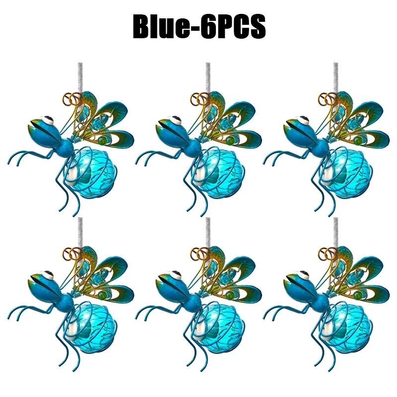 Лампа от насекомых на солнечной батарее, подвесная лампа от летающих насекомых, уличный светильник от насекомых, украшение для газона, летней вечеринки, свадьбы, декора