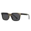 European Street Style Square Polarized Sunglasses Women Shades UV400 Retro Rivets Men Trending Sun Glasses Shades UV400
