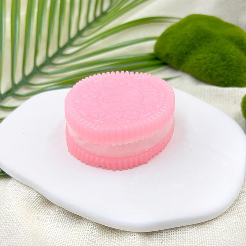 1Pc Soft Sticky Stress Relief Relax Toys Squeeze Biscuit Toys Decompressing And Pinching Slow Rebound Biscuit Squeezing Toys