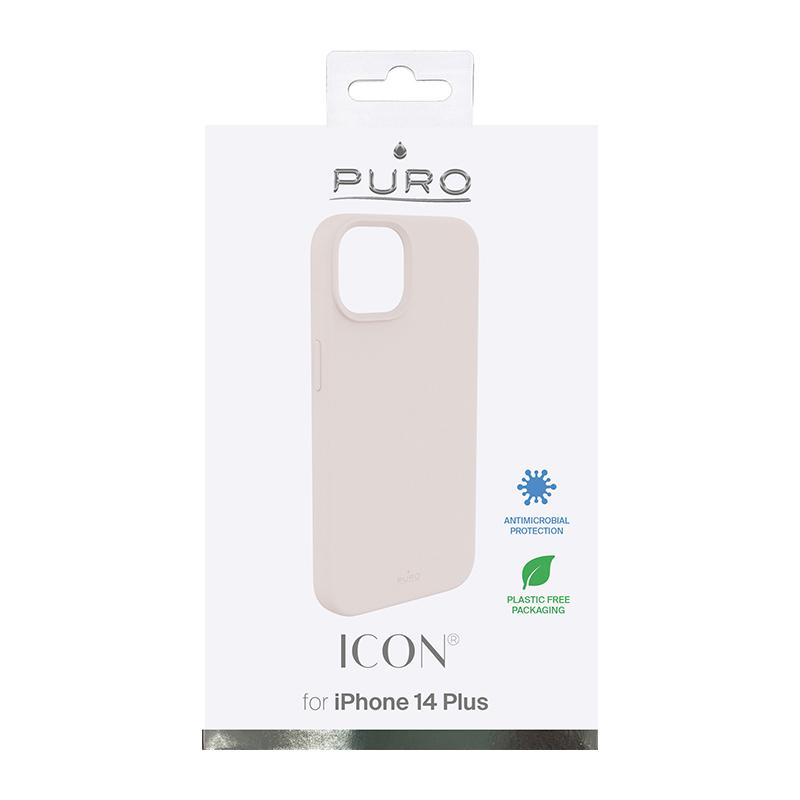 Puro Icon Cover - Etui Iphone 14 Plus (Piaskowy Róż)