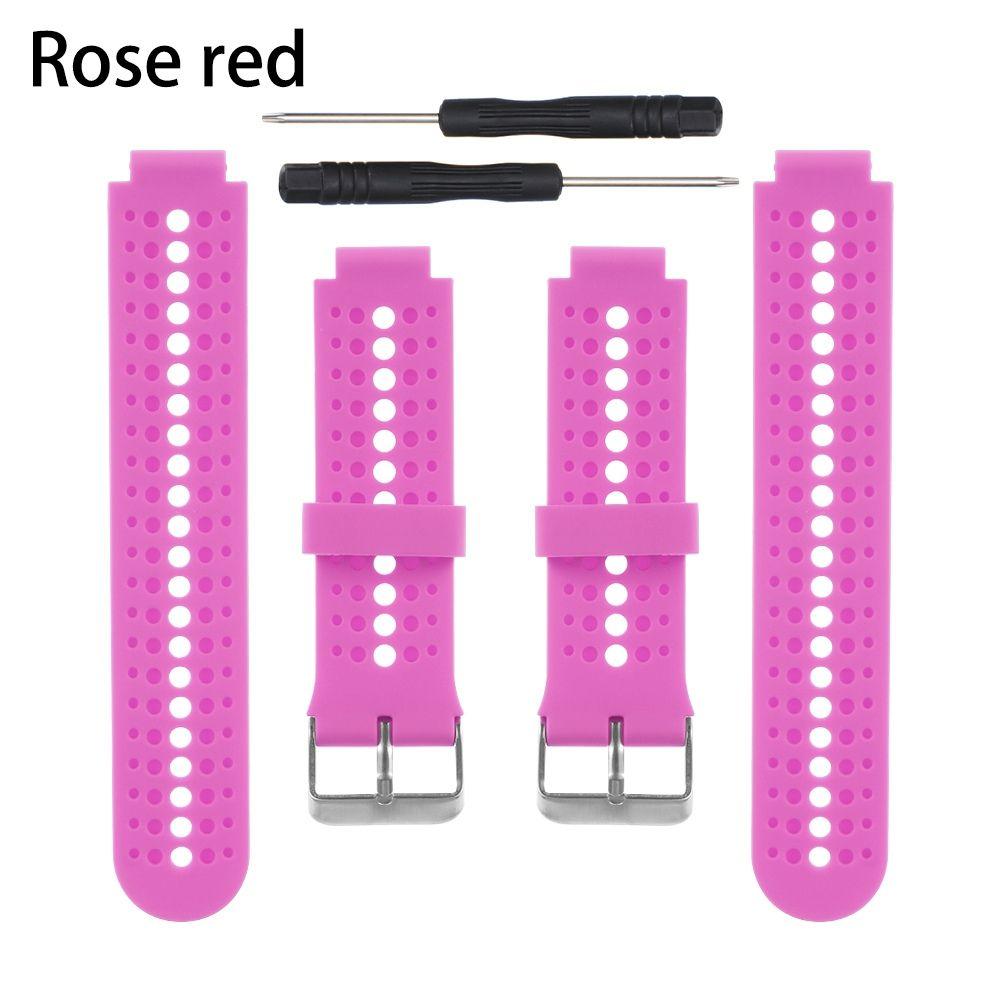 Solid Color Sport Smart watch Silicone Watch Band Wristbands Bracelet Strap Replacement