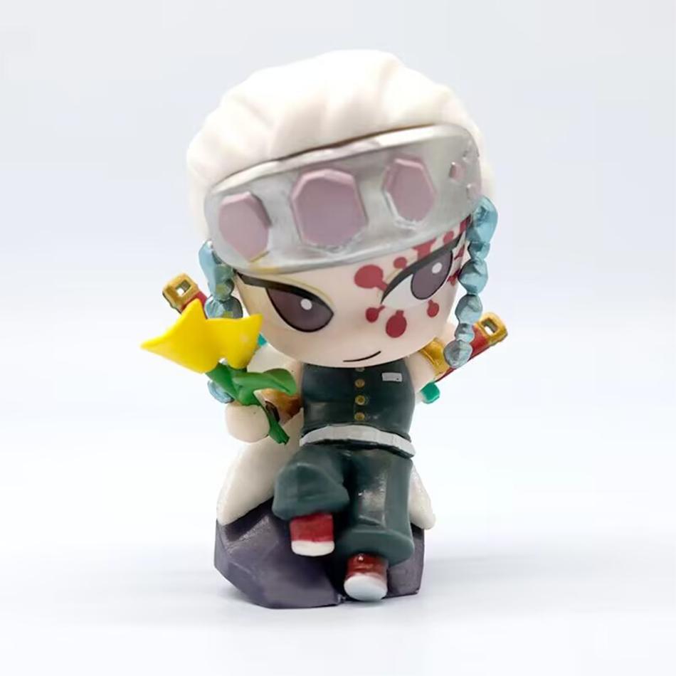 Аниме Мультяшный Персонаж Слепая Коробка Креативная Персонализированная Фигурка Периферийная Модель Украшение Коробка-сюрприз В Подарок Для Истребителя Демонов